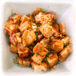 Marinated tofu