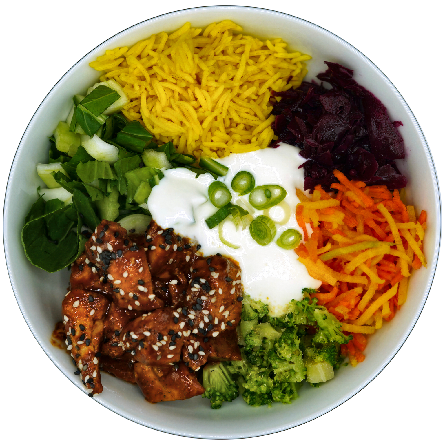 Happy Buddha bowl