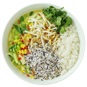green curry bowl